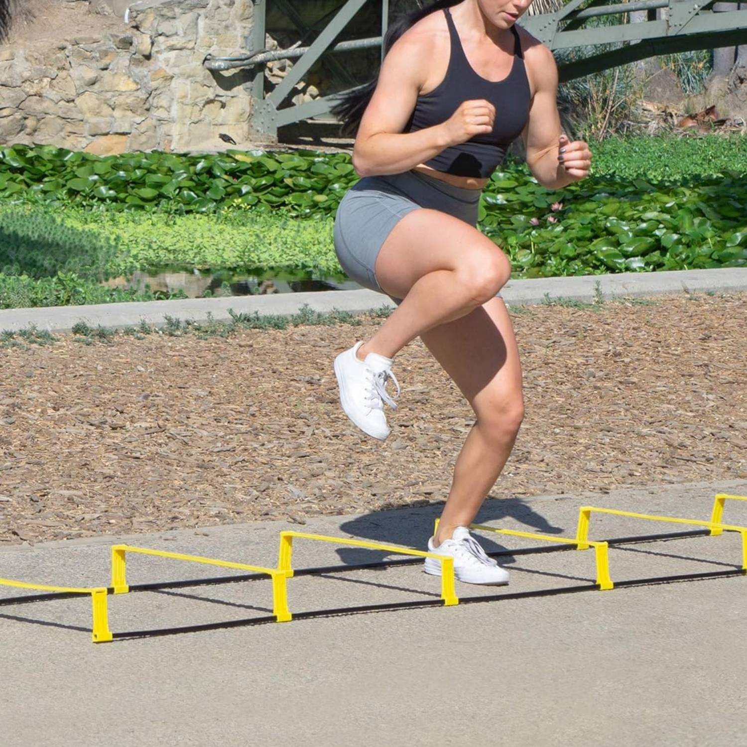 Agility Training Exercise Ladder