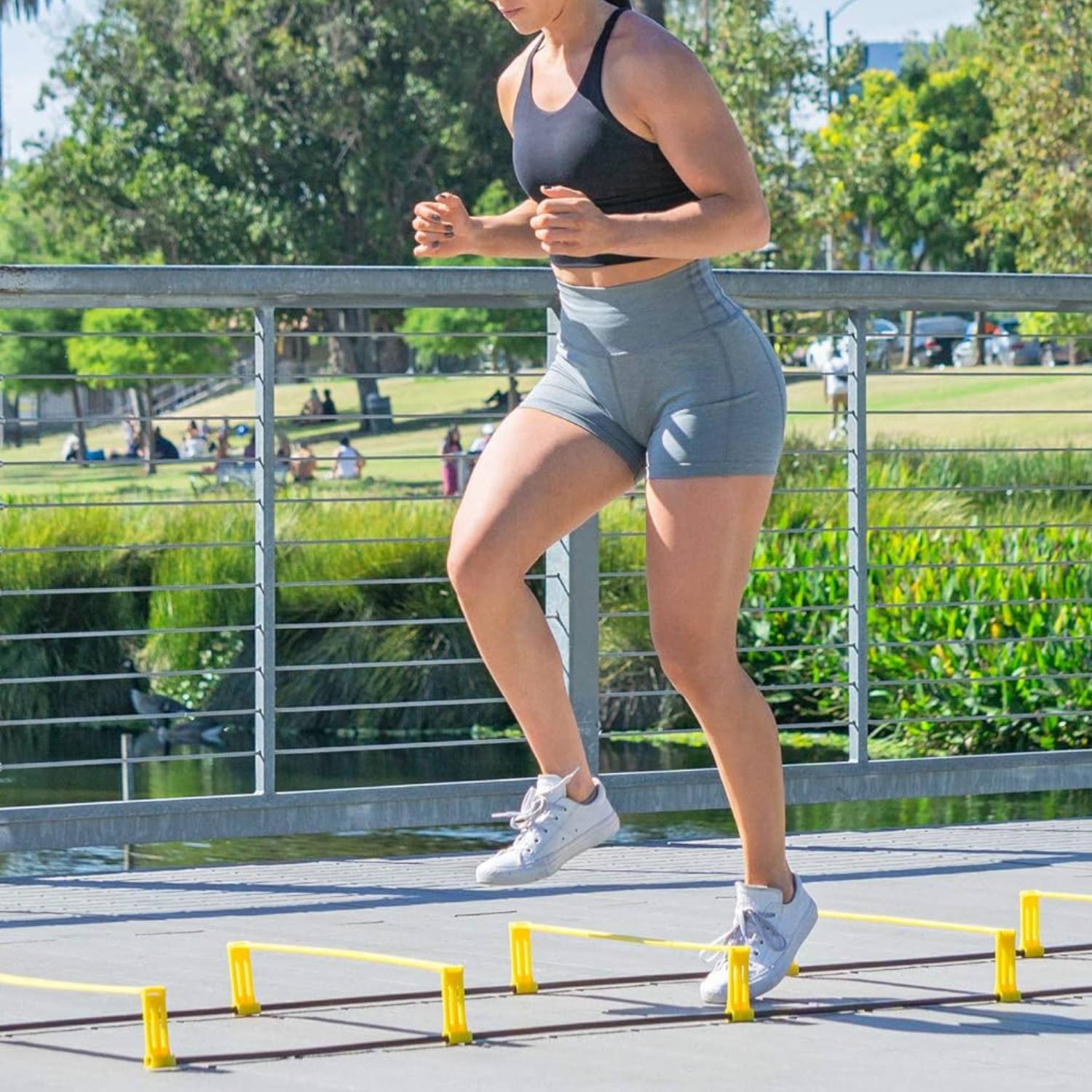 Agility Training Exercise Ladder