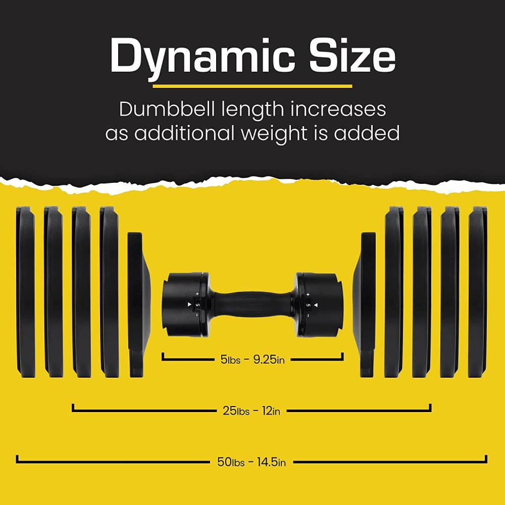 Adjustable Dumbbell Weight Set